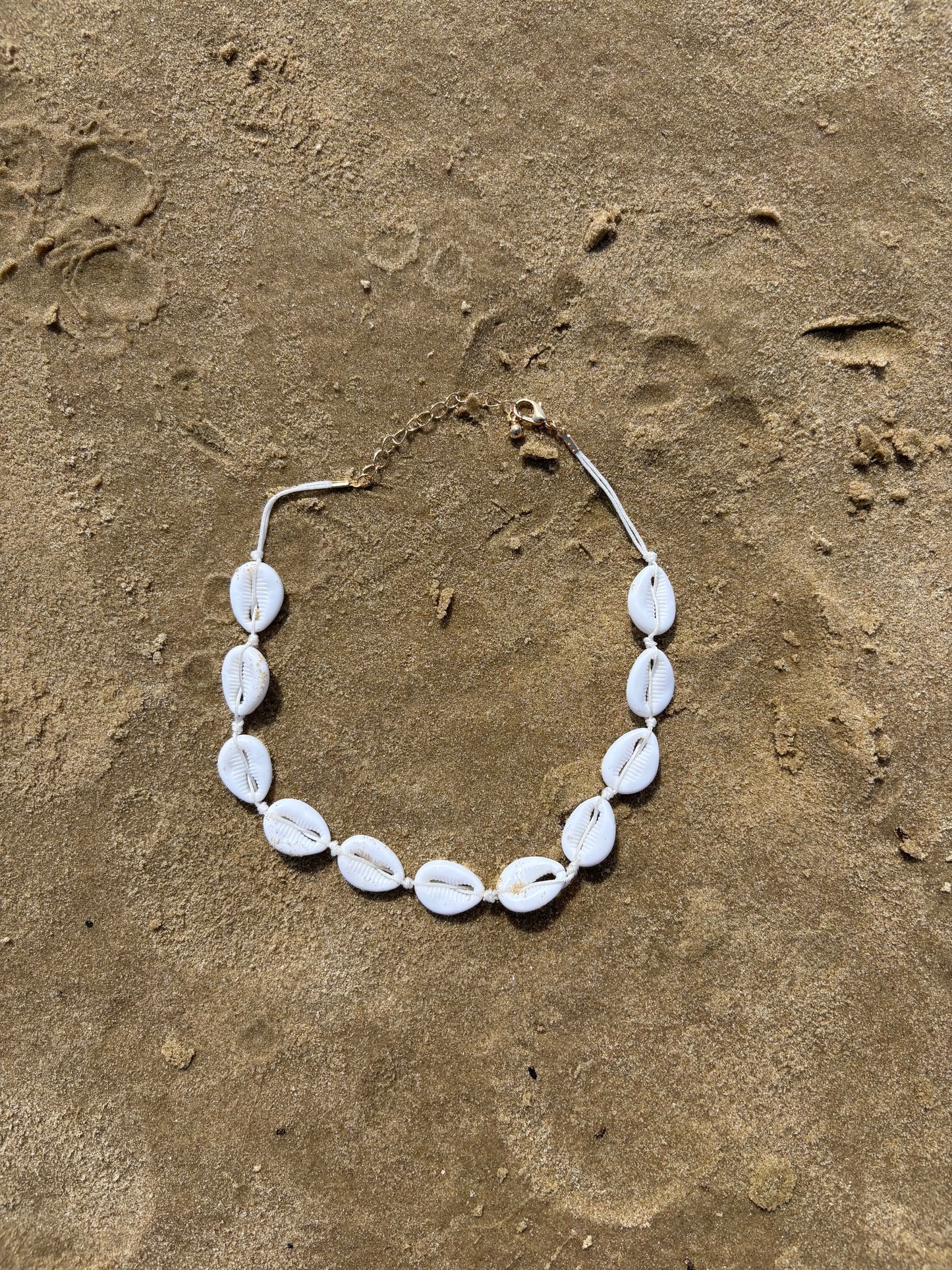 White Short Shell Necklace