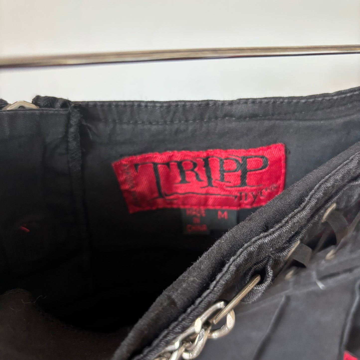 Pleated Tripp Gothic Skirt