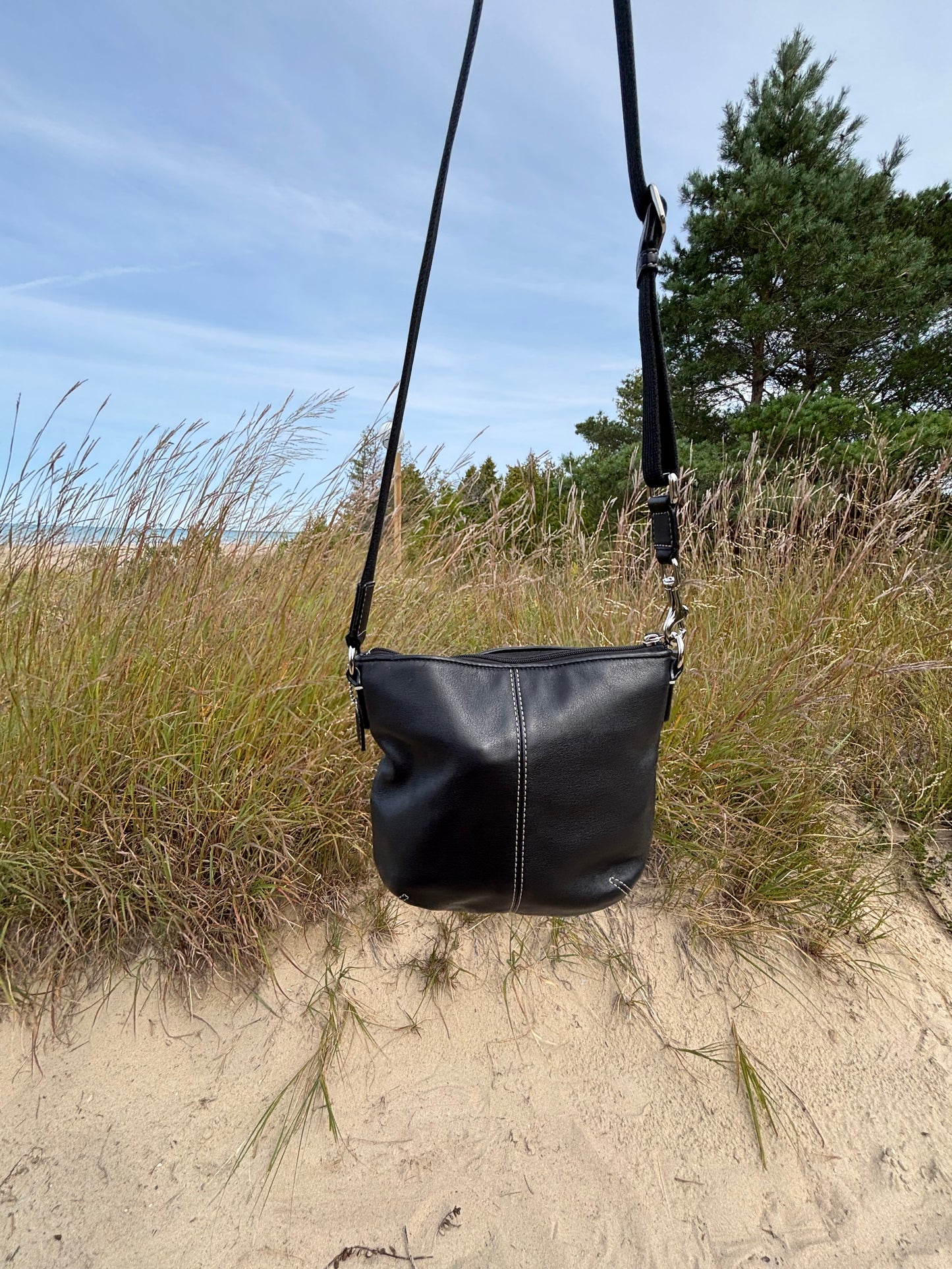 Coach Black Leather Soho Crossbody