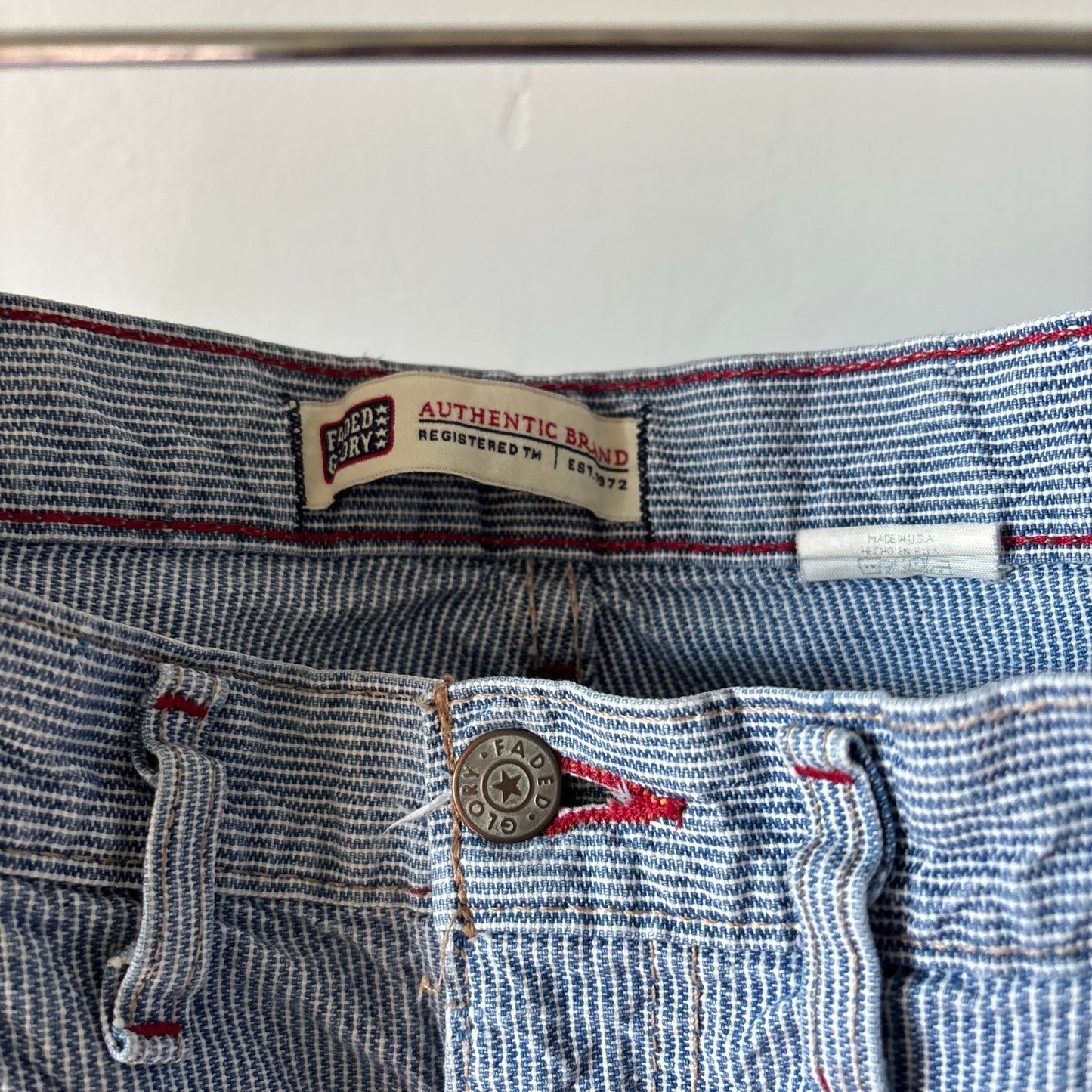 Faded Glory Vintage Striped Shorts