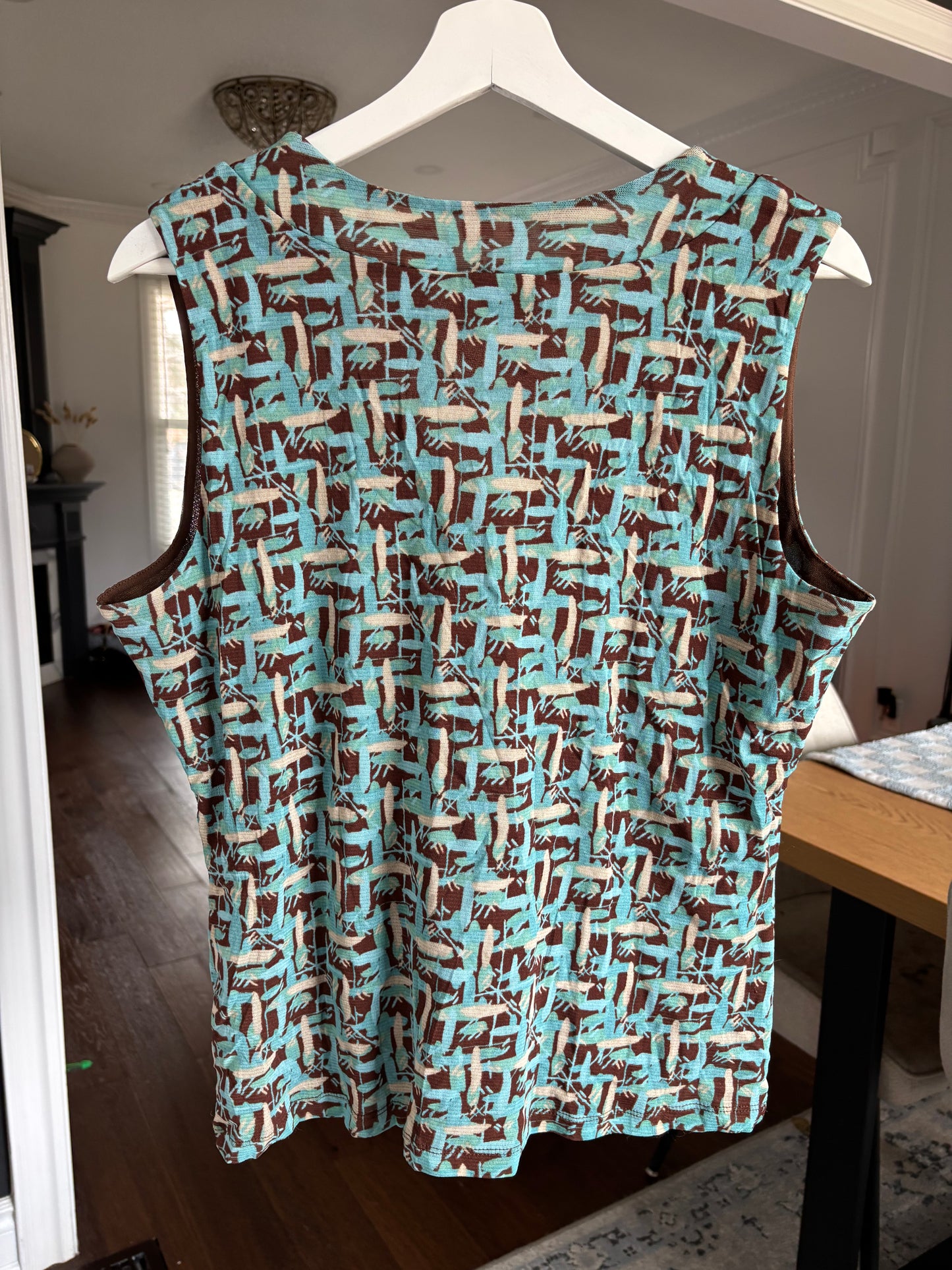 Y2K Yzza Mesh Tank Size XL
