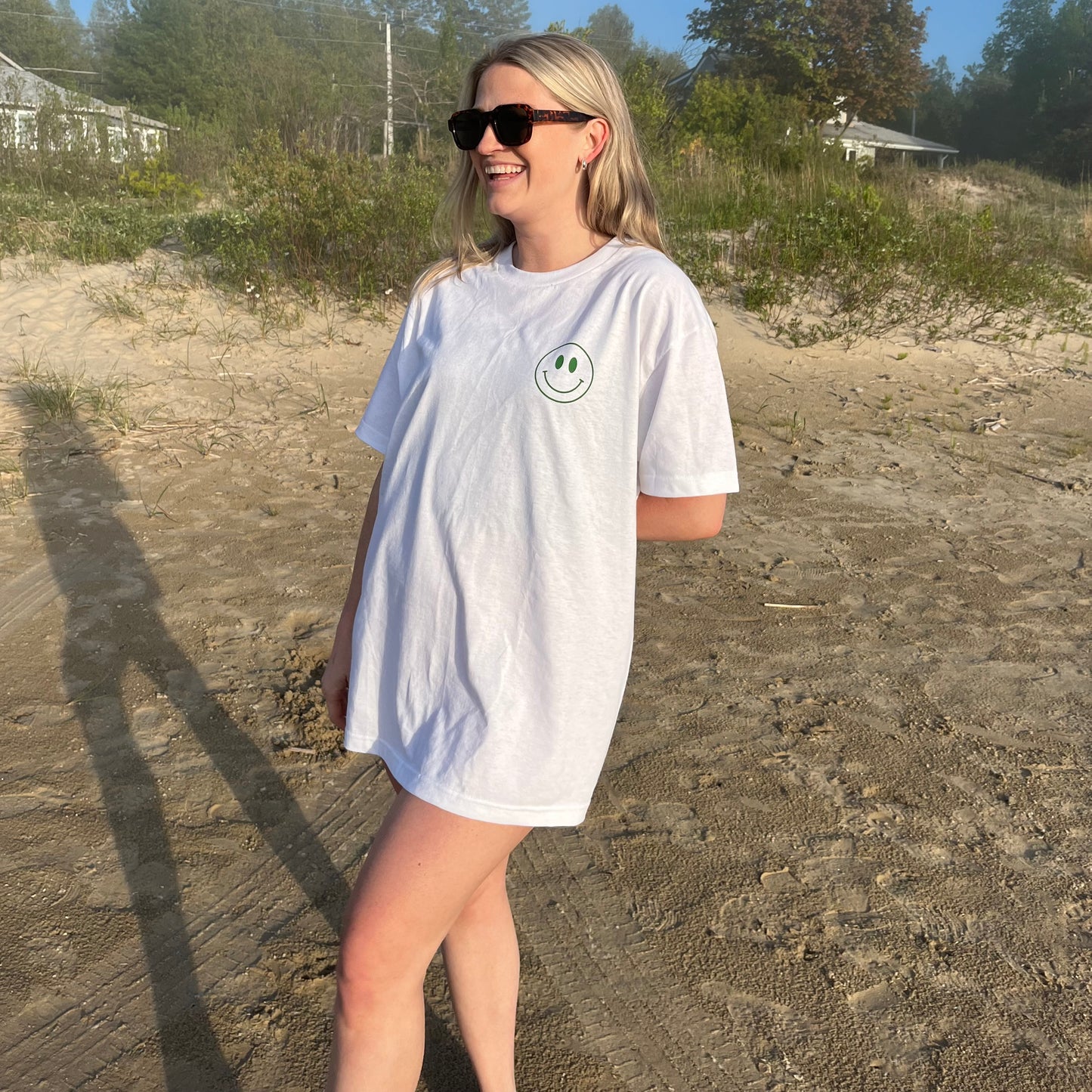 Sauble Smiley Tee