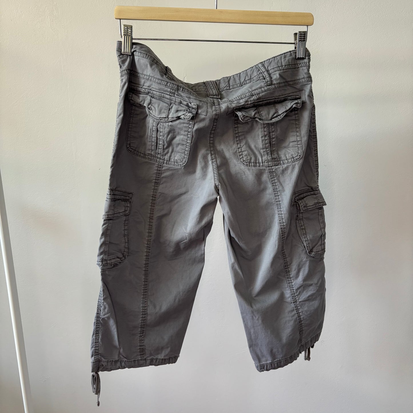 Grey Garage Cargo Capris