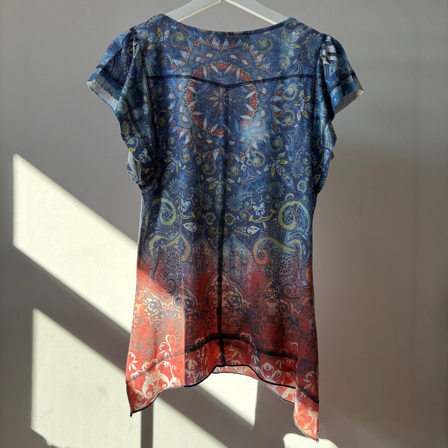 Style & Co. Paisley Flowy Top