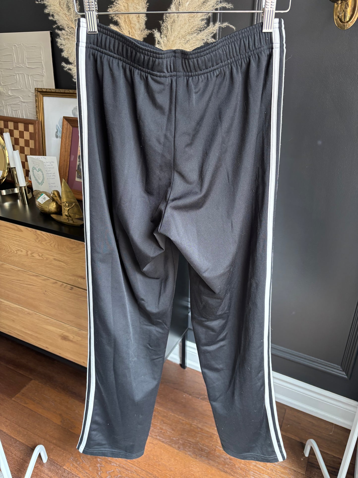 Addidas Straight Leg Track Pants Size S