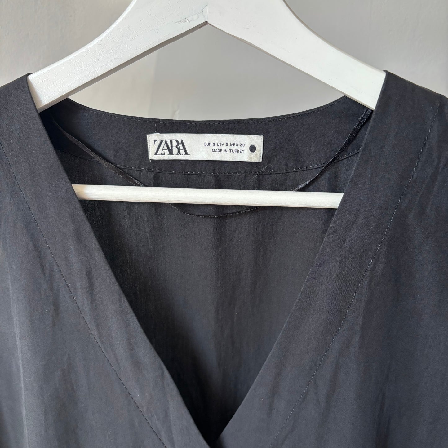 Billowy Shell Button Zara Blouse