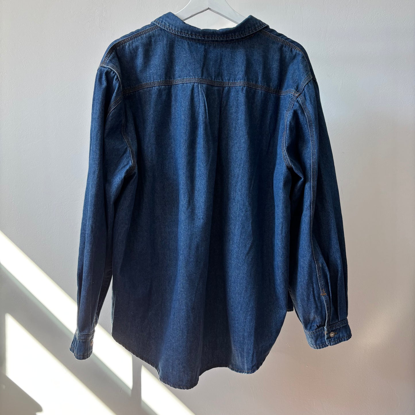 Classic Oversized Denim Button Down