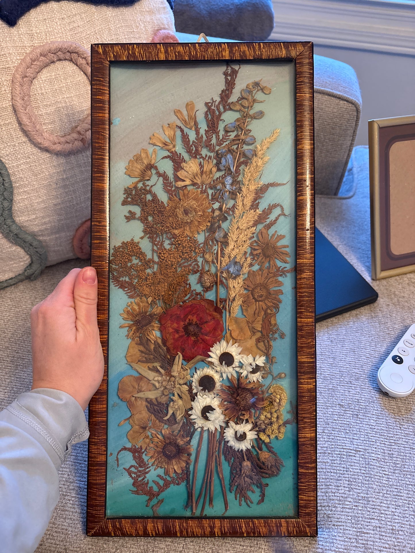 Dried Floral Wall Art
