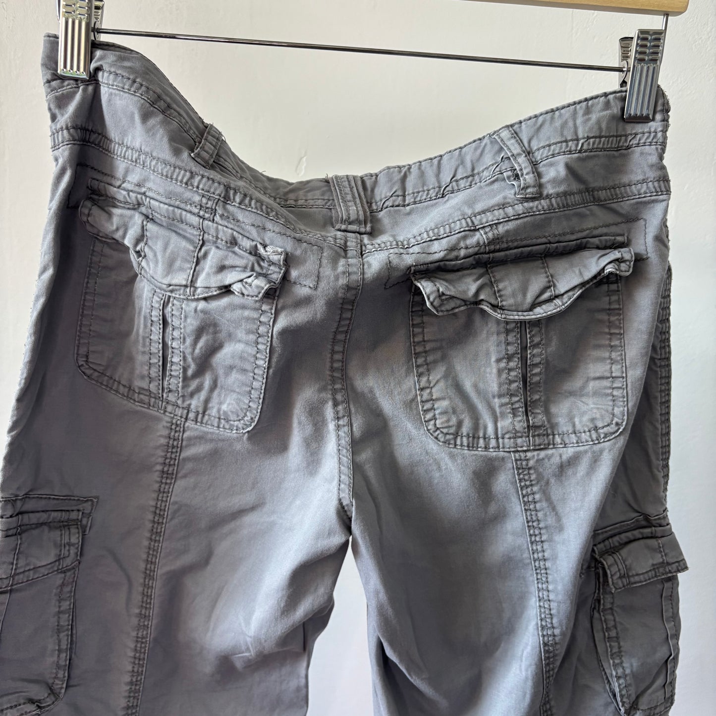 Grey Garage Cargo Capris