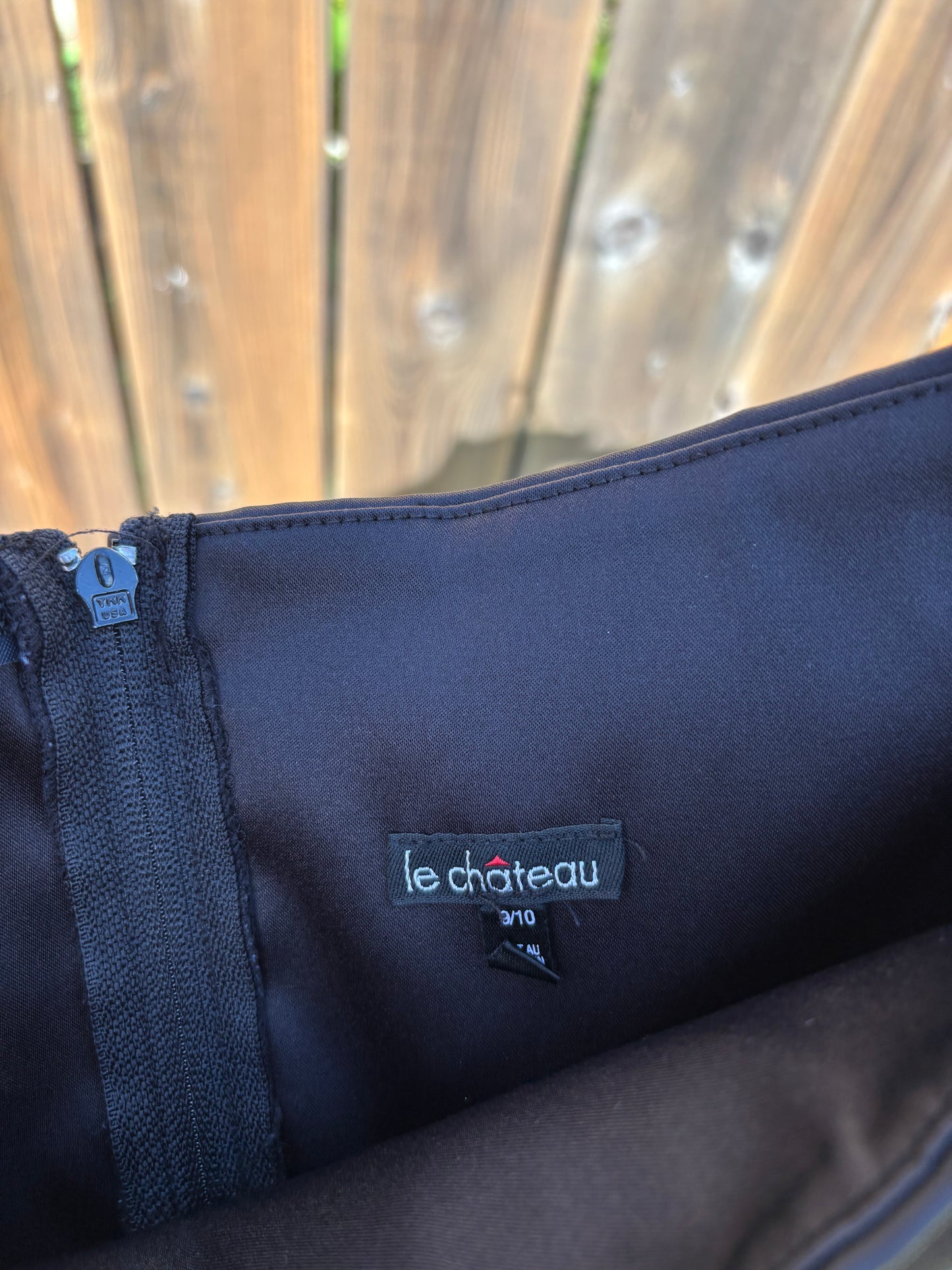 00s Le Chateau Satin Top Size 9/10