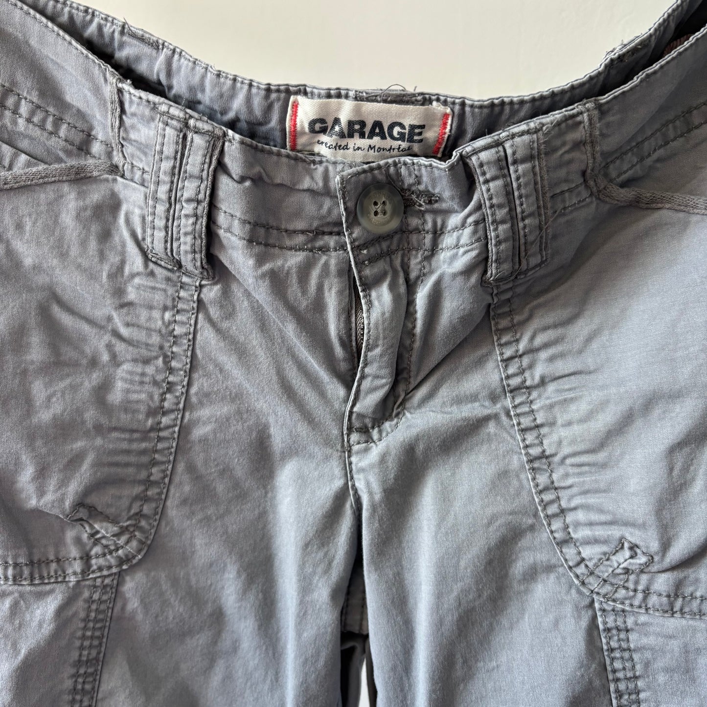 Grey Garage Cargo Capris