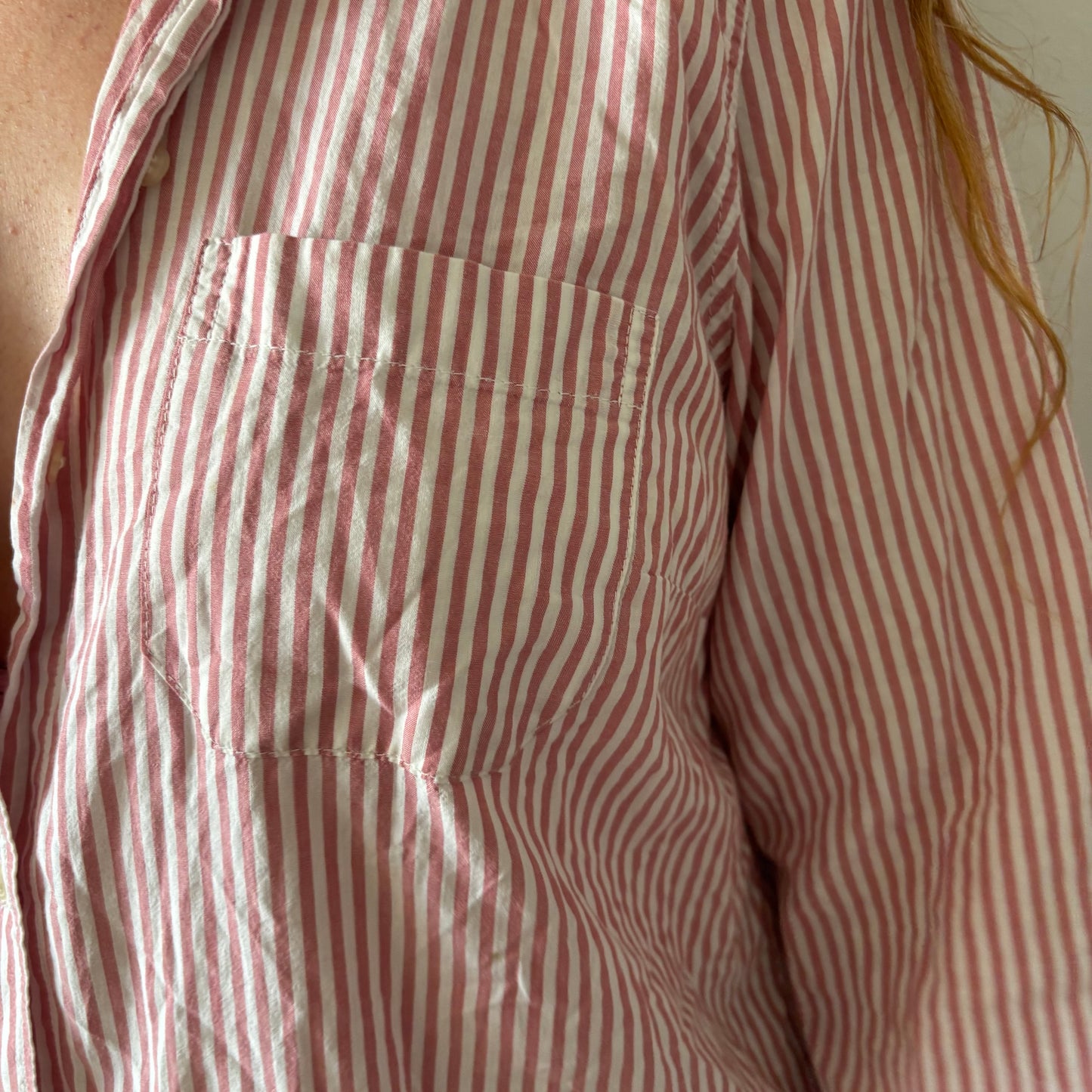 Old Navy Striped Classic Button Down