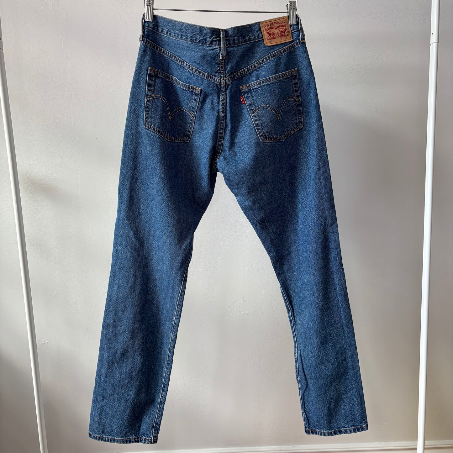 Levis Button Straight Jeans
