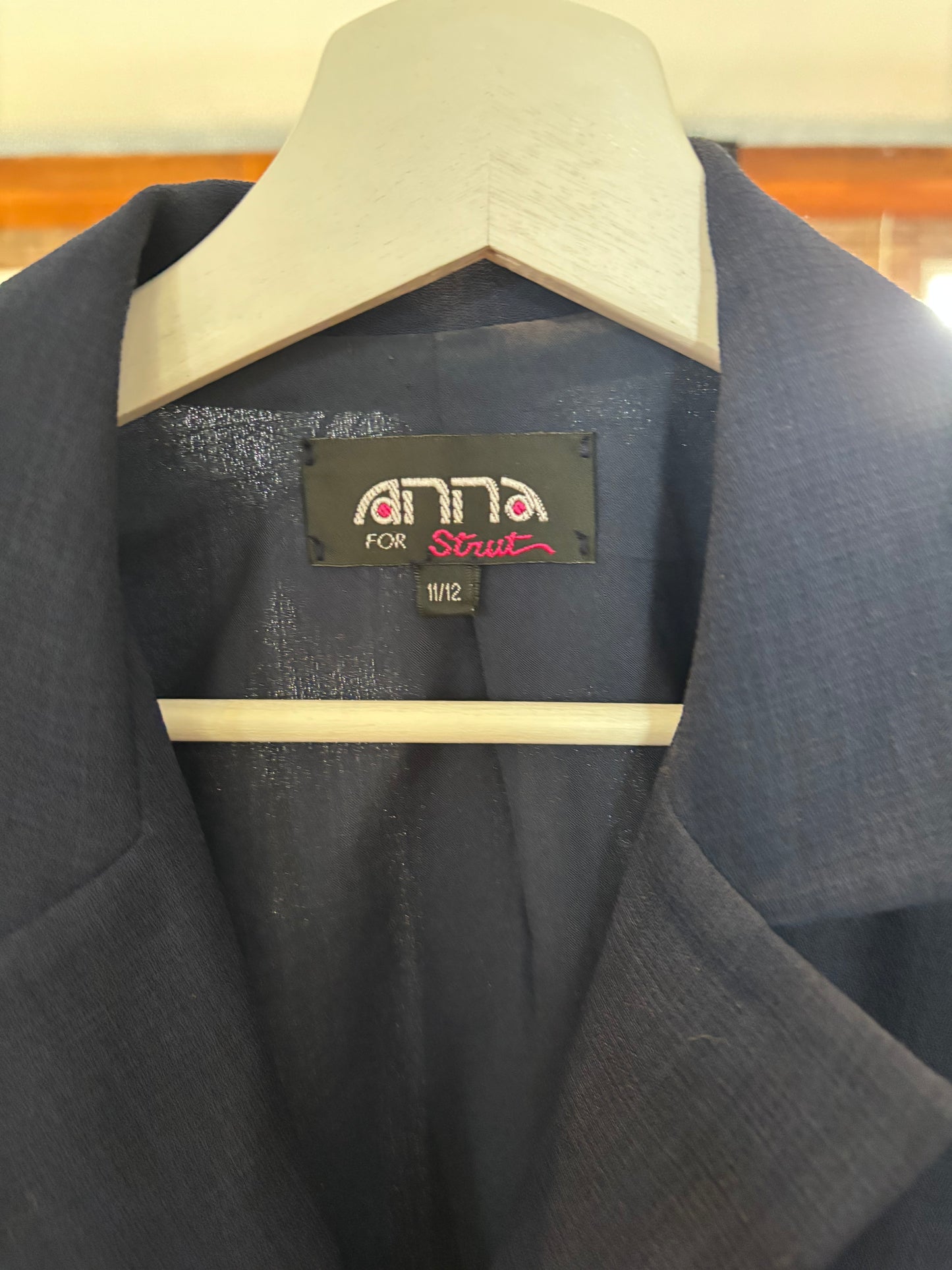 Vintage Navy Blazer Size 11/12