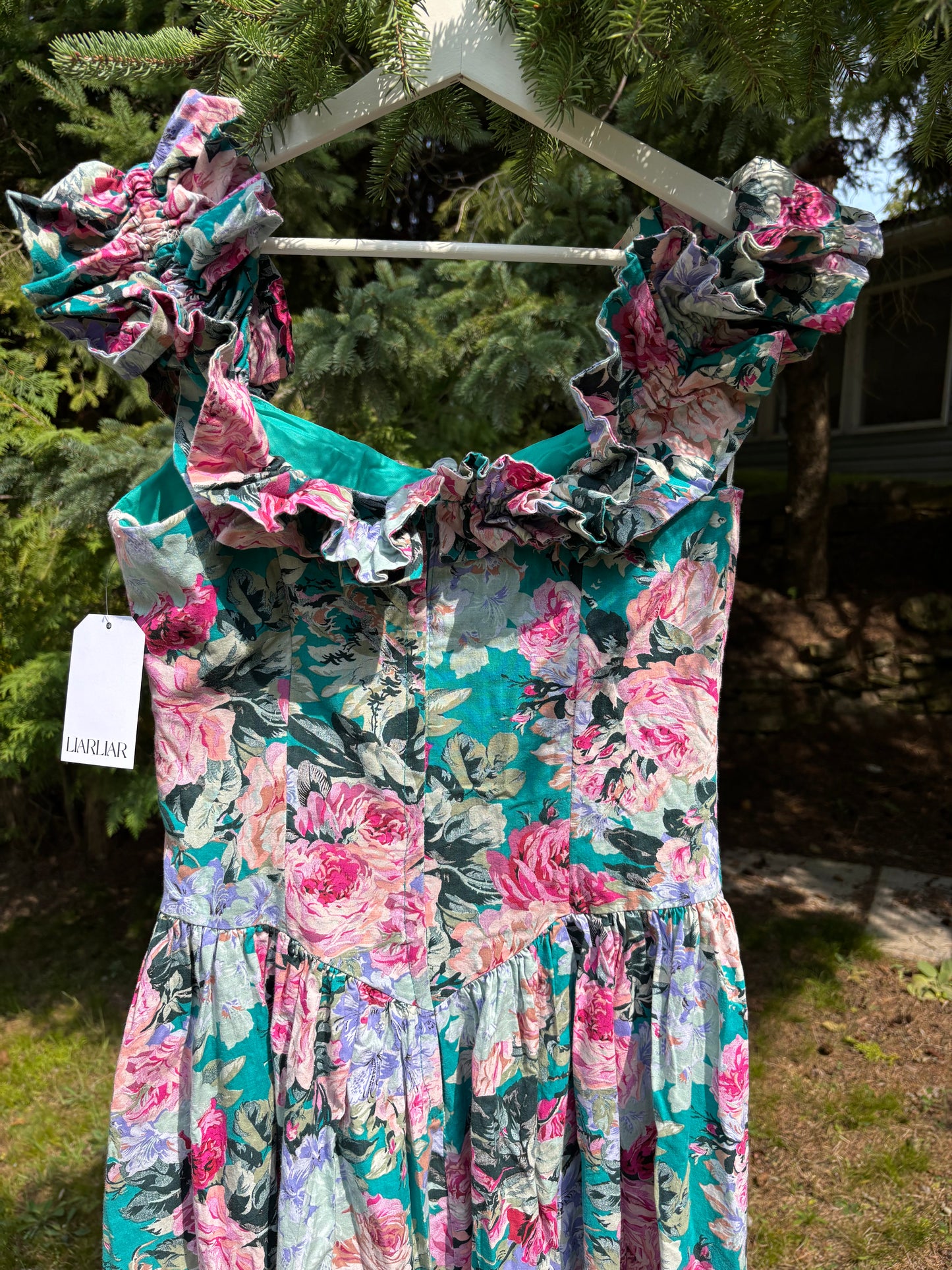 Vintage Braemar Floral Dress