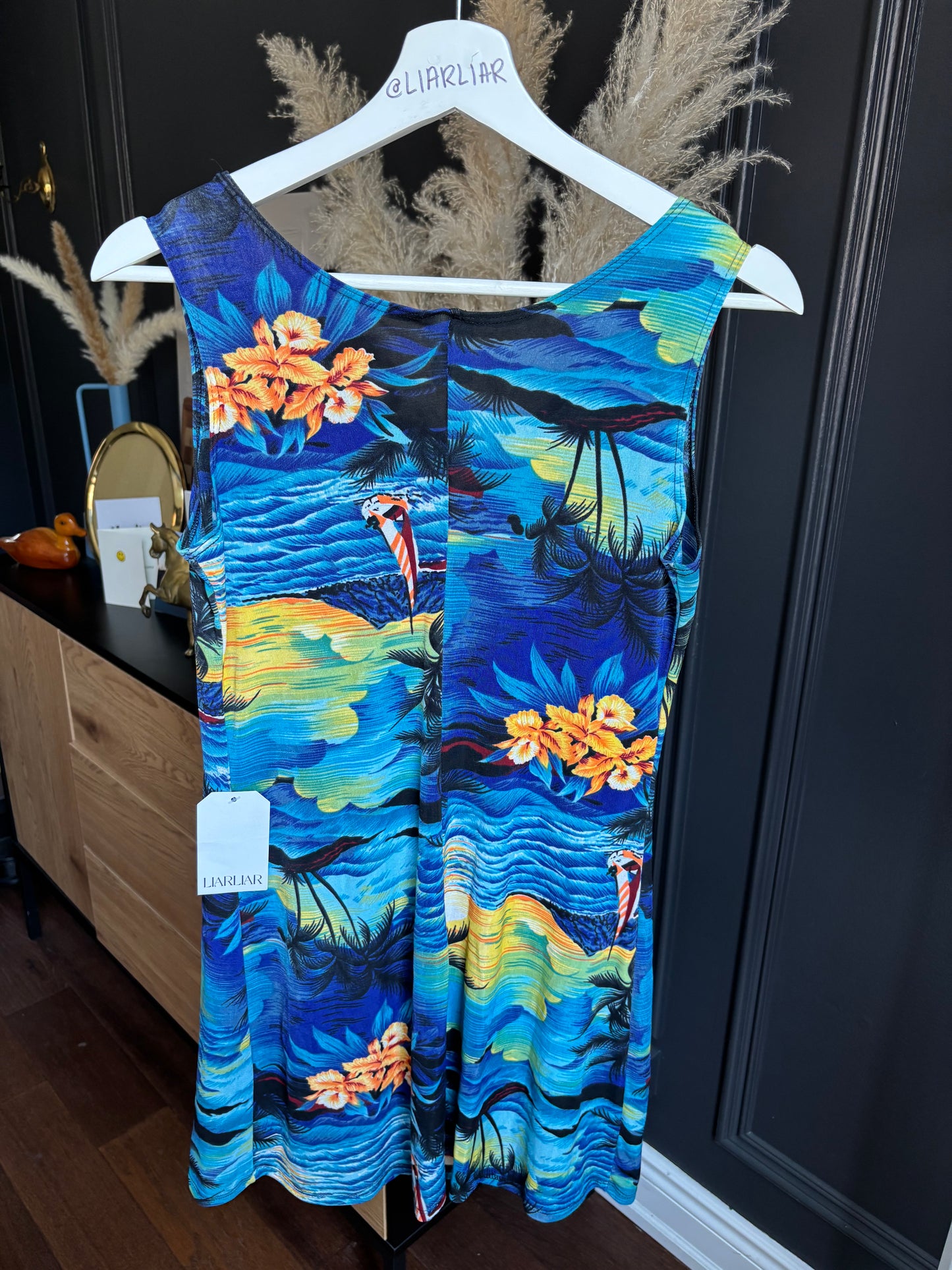 90's Sunset Beach Dress Size S