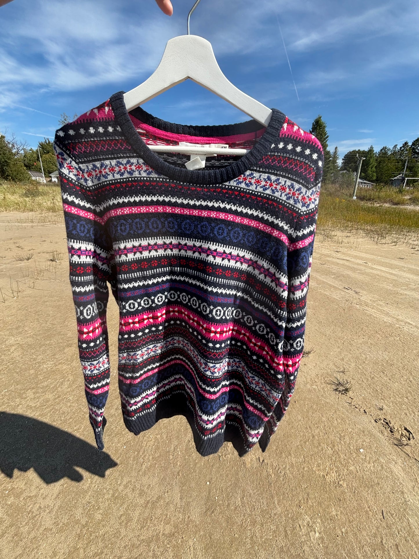 Classic Multi-Coloured Knit Sweater