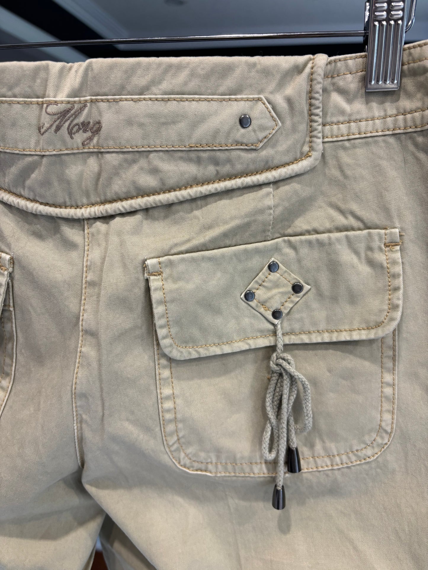 Khaki Cool Girl Culottes Size 6