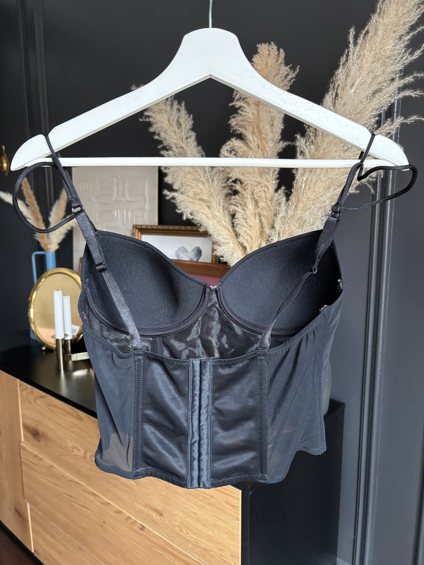 Black Bustier Size 36B