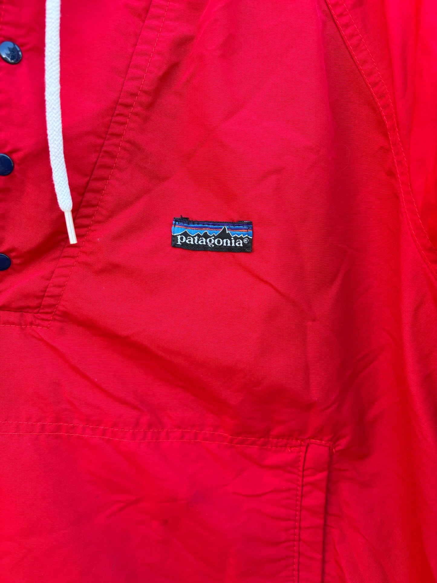 Patagonia Quarter Button Shell Jacket Side Medium