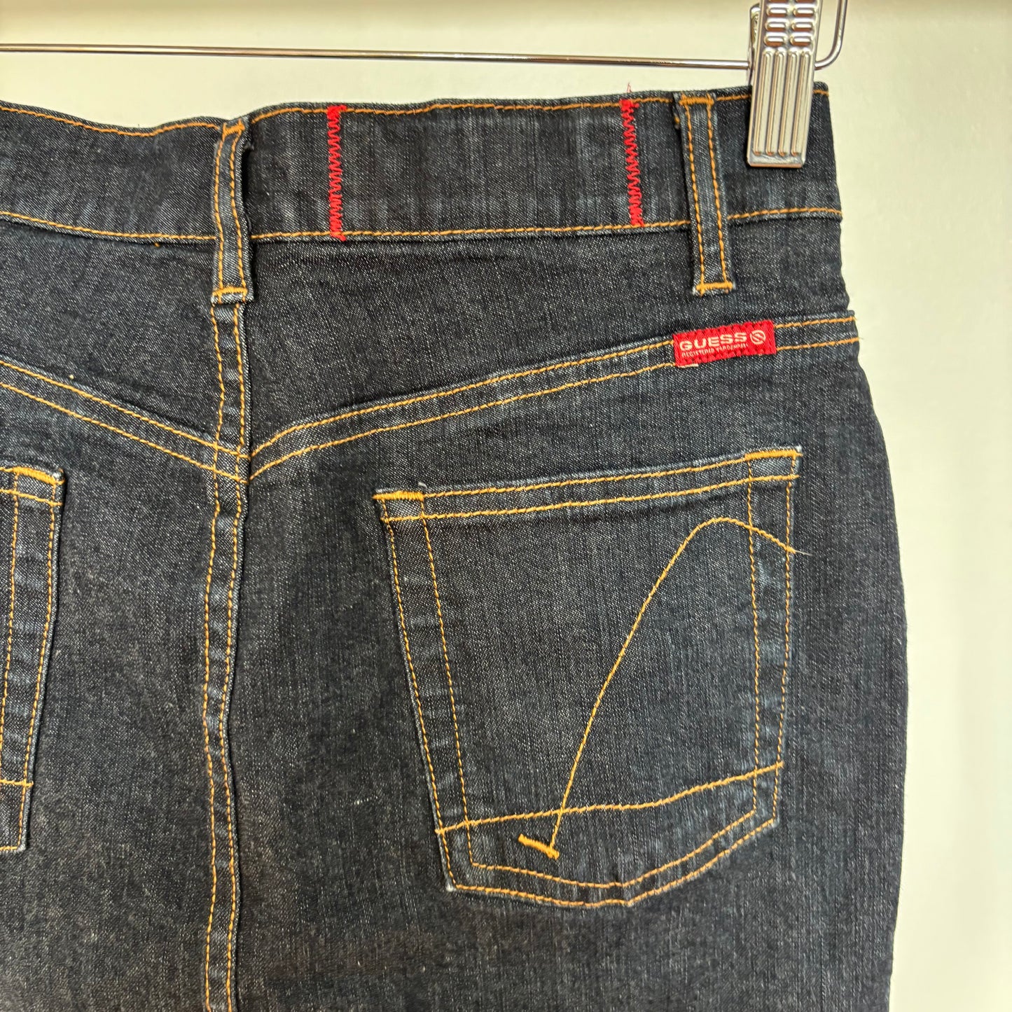 Vintage Guess Dark Denim Skirt