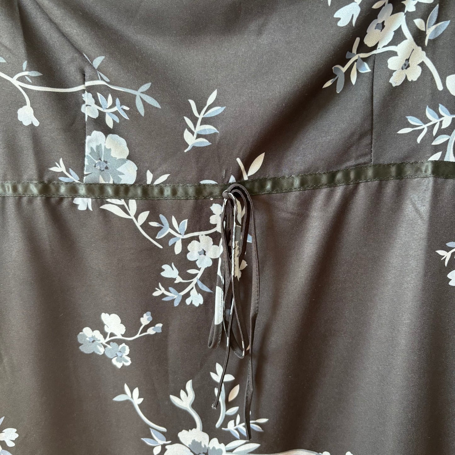 Simple Floral Spaghetti Strap Dress