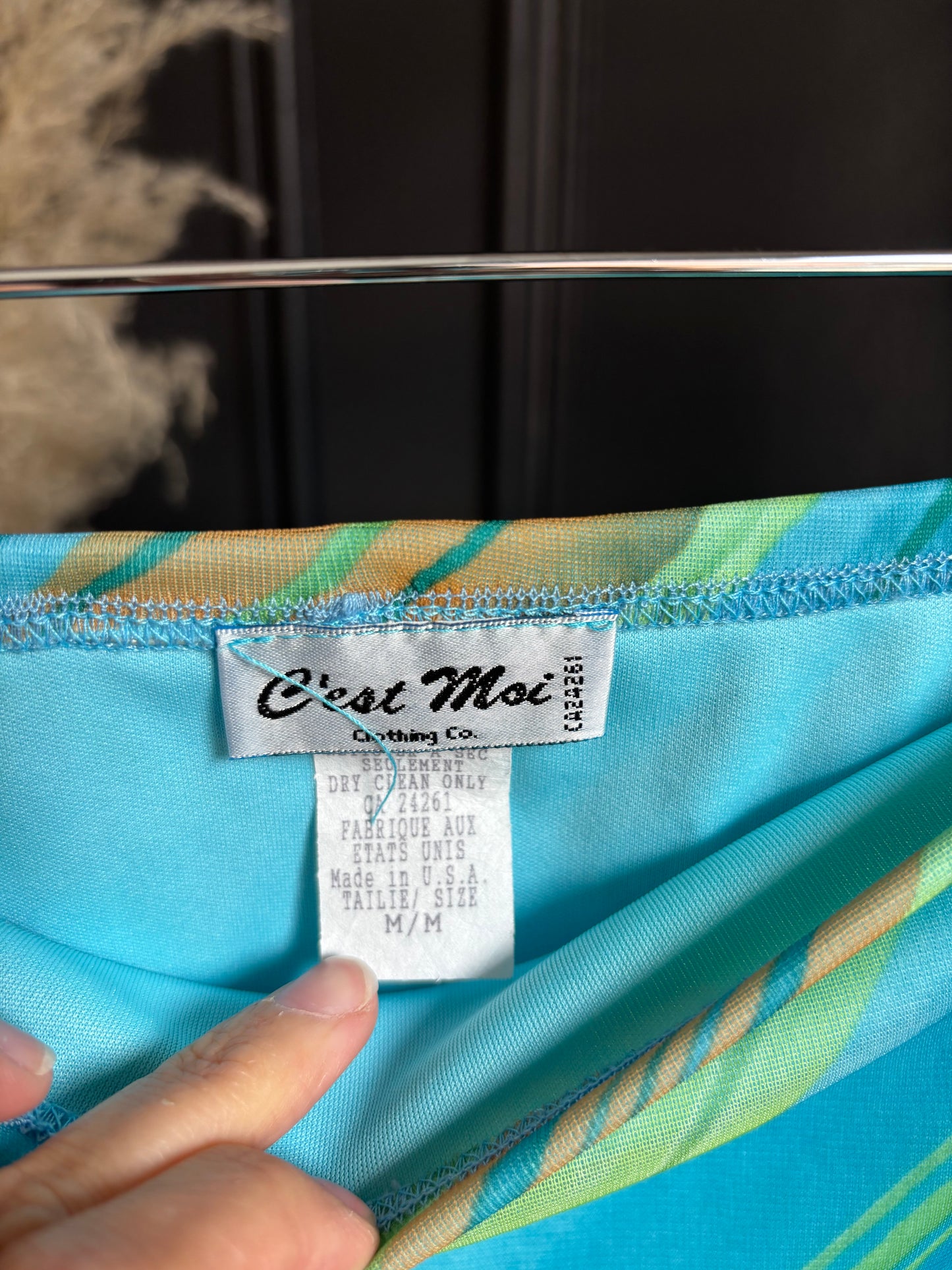 Vintage Mesh C'est Moi Skirt Size M*