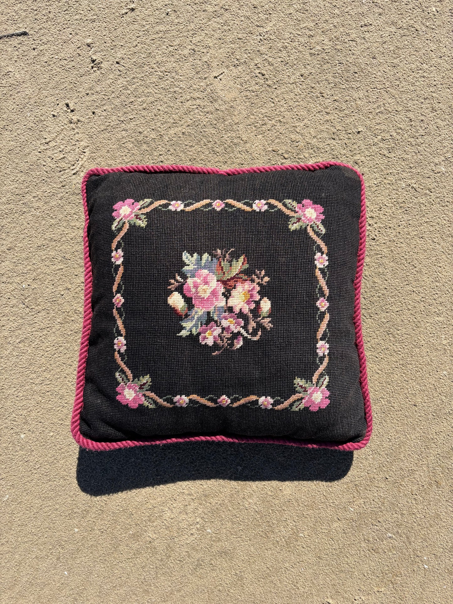 Floral Throw Pillow