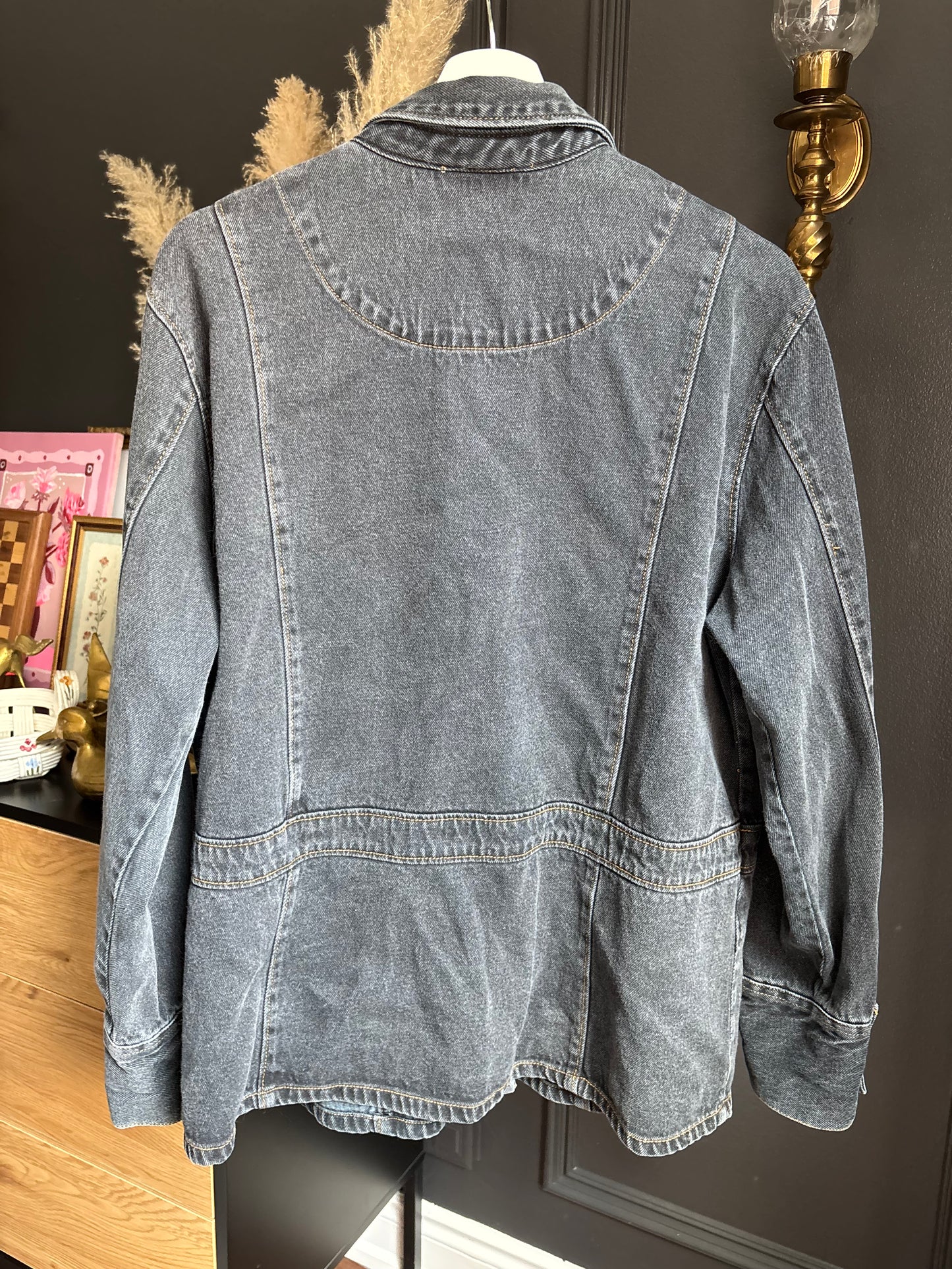 Bill Blass Vintage Denim Jacket Size XL