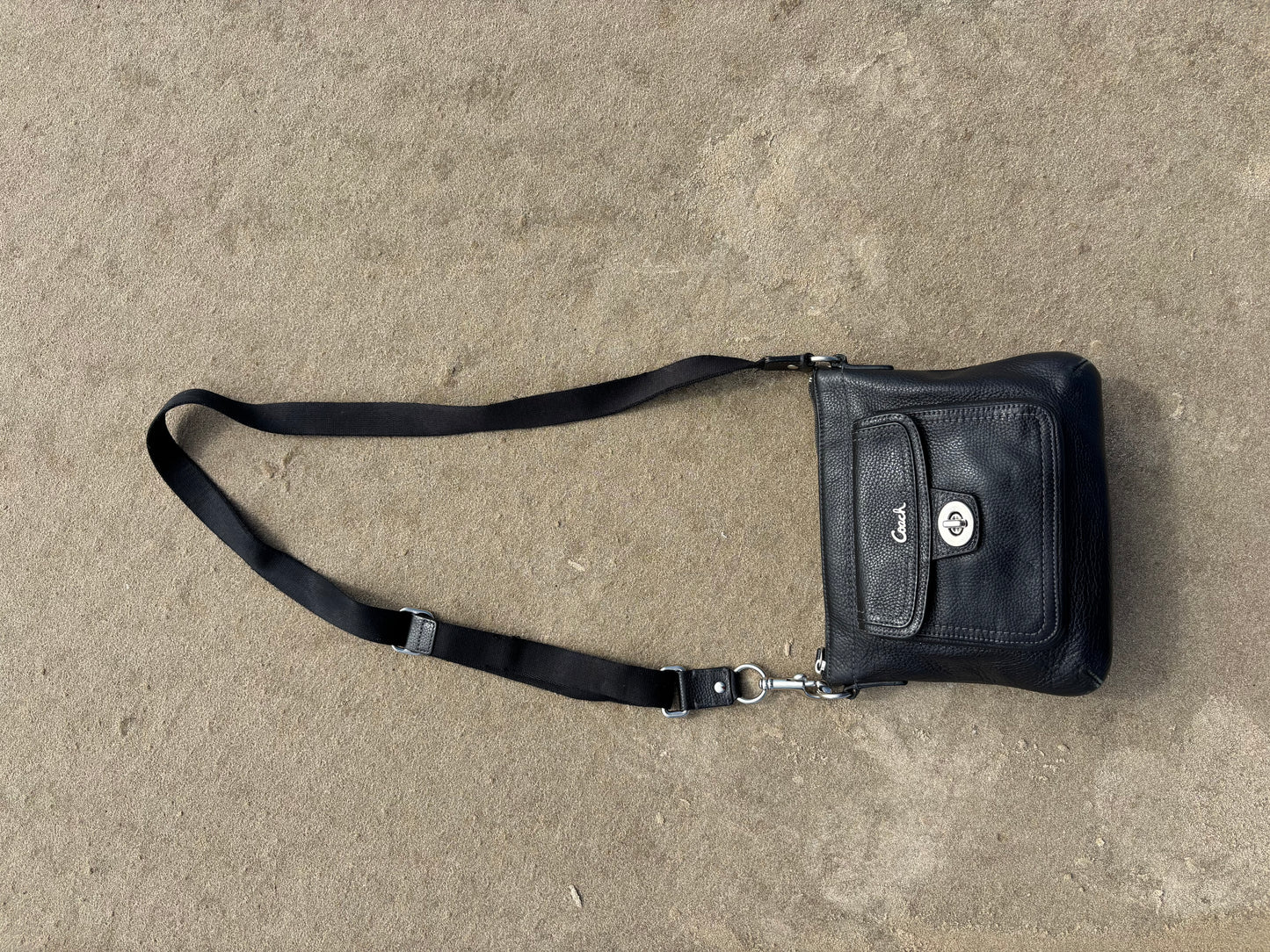 Black Coach Satchel