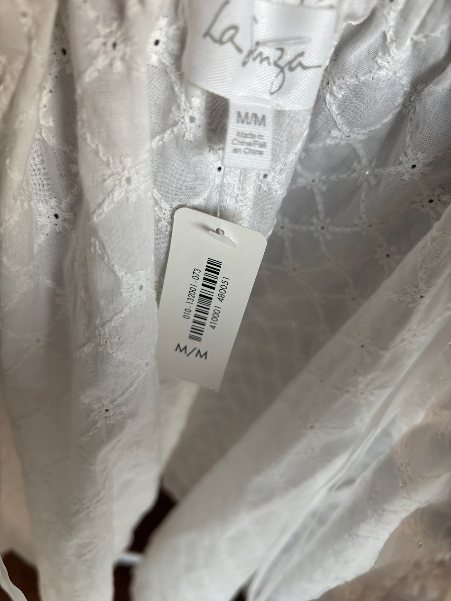 White Cotton Babydoll Size M