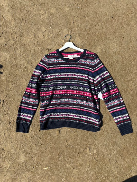 Classic Multi-Coloured Knit Sweater