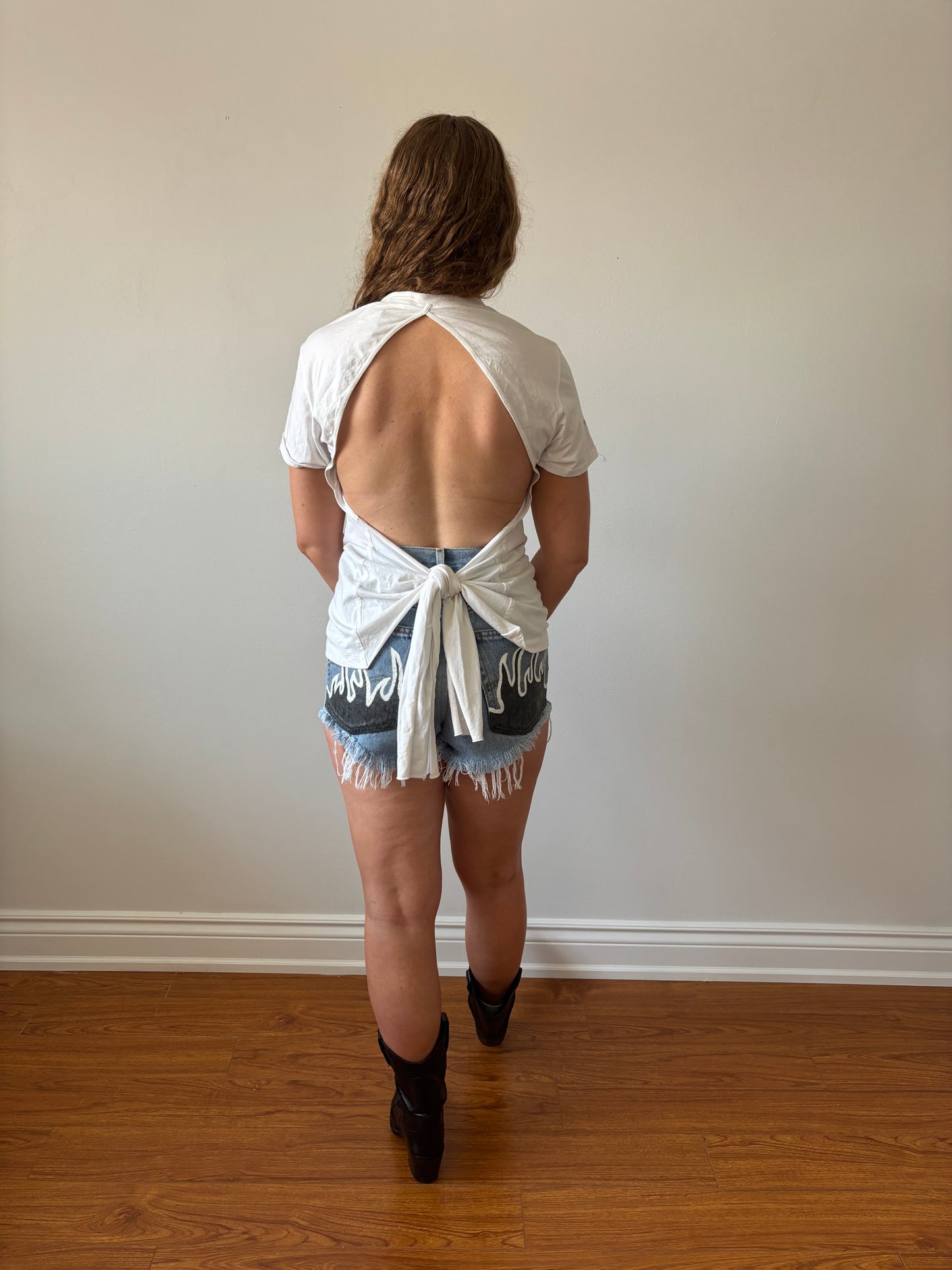 Open Back  Parasuco Top