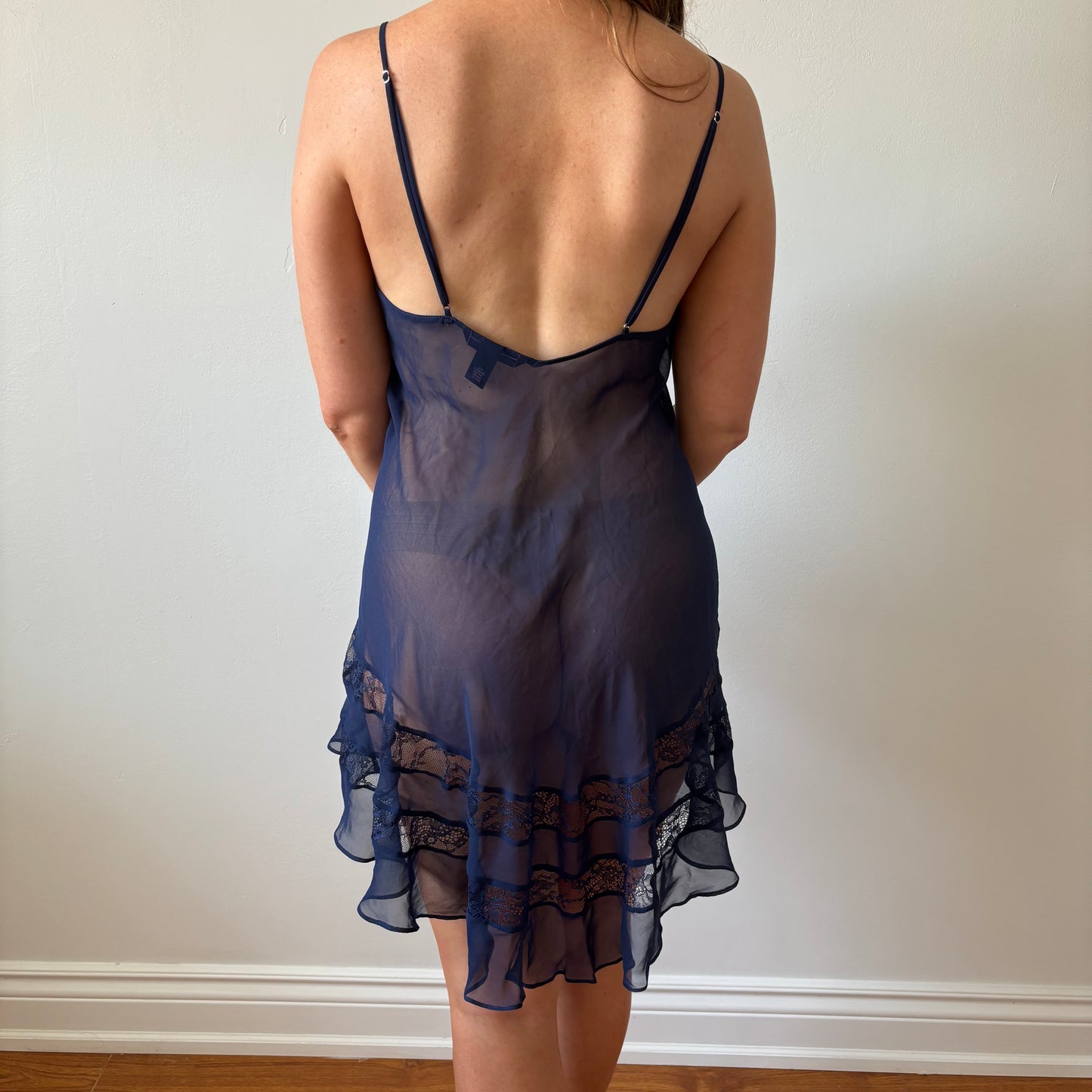 Victoria's Secret Navy Blue Lingerie Slip