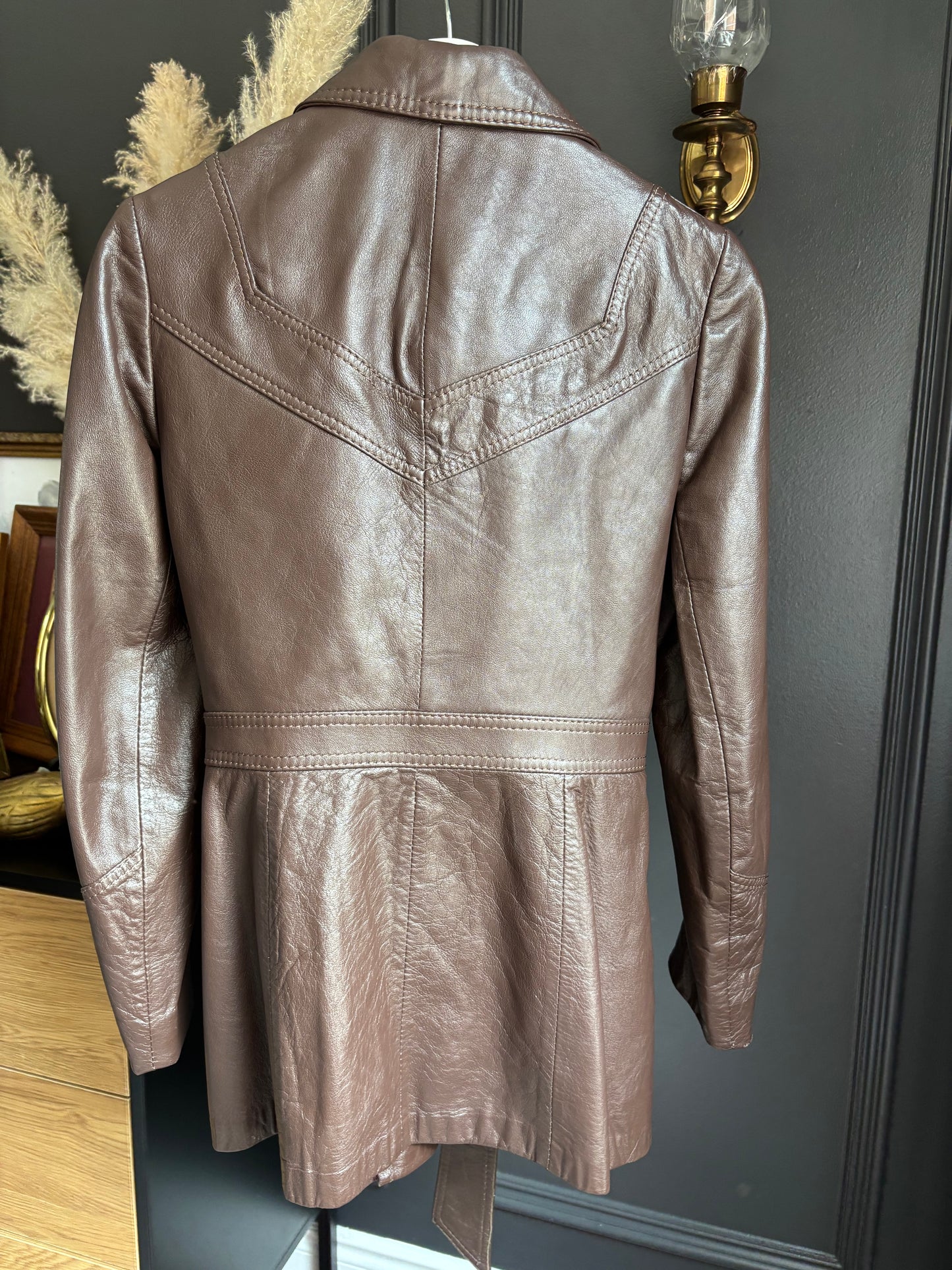 Canadian Vintage Genuine Leather Jacket Size S