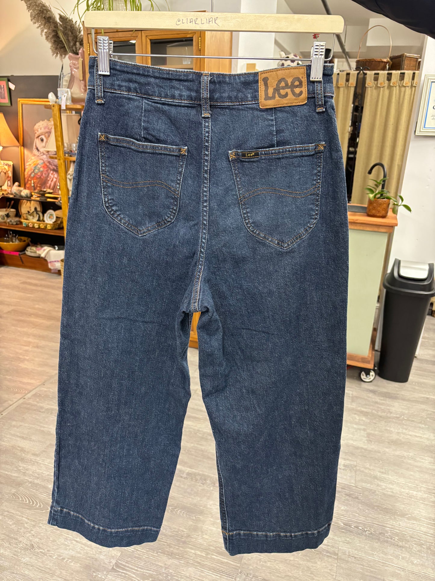 Lee Wide Leg Cropped Jean
