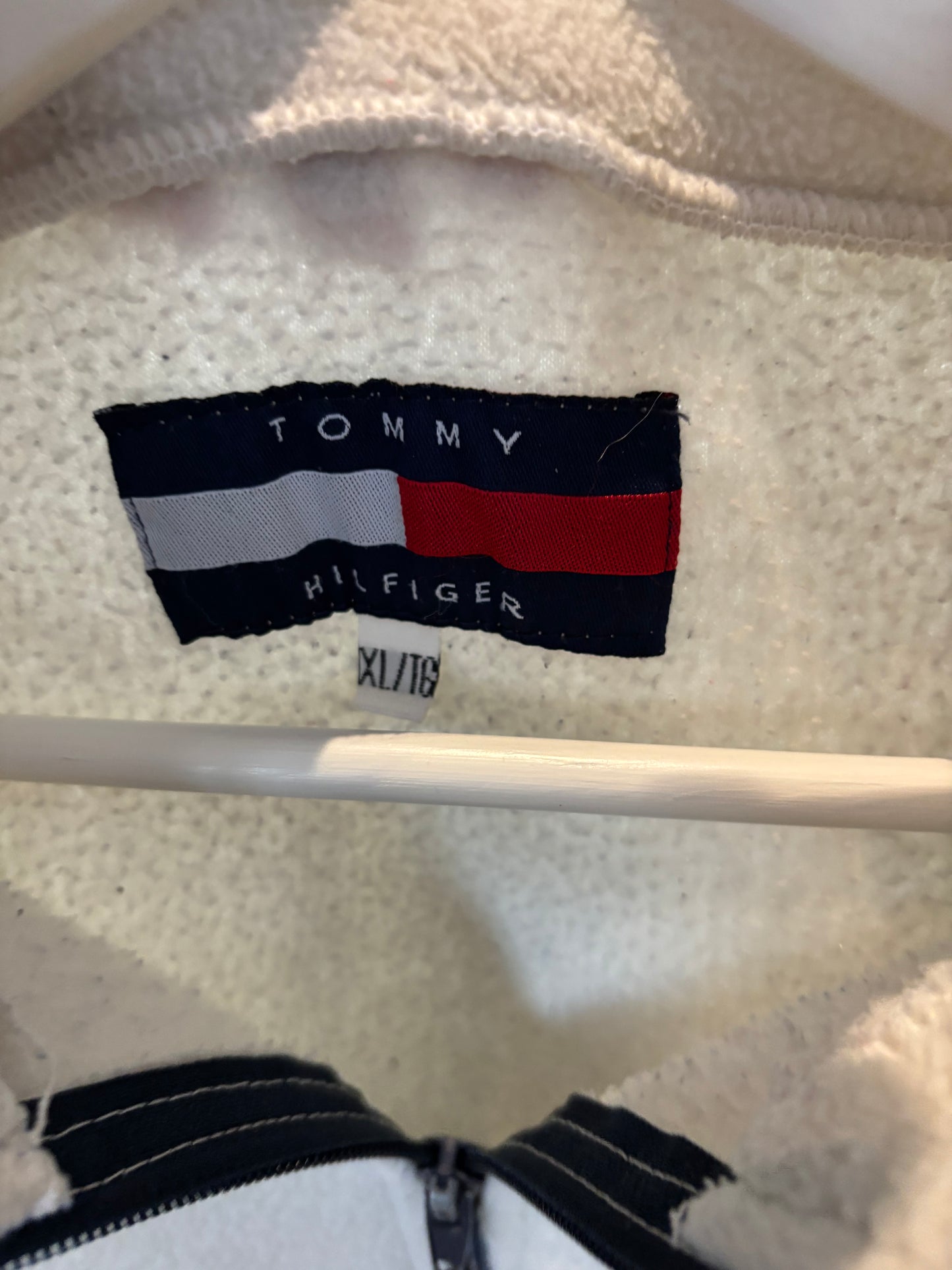 Tommy Hilfiger Half Zip Fleece Pullover Size XL
