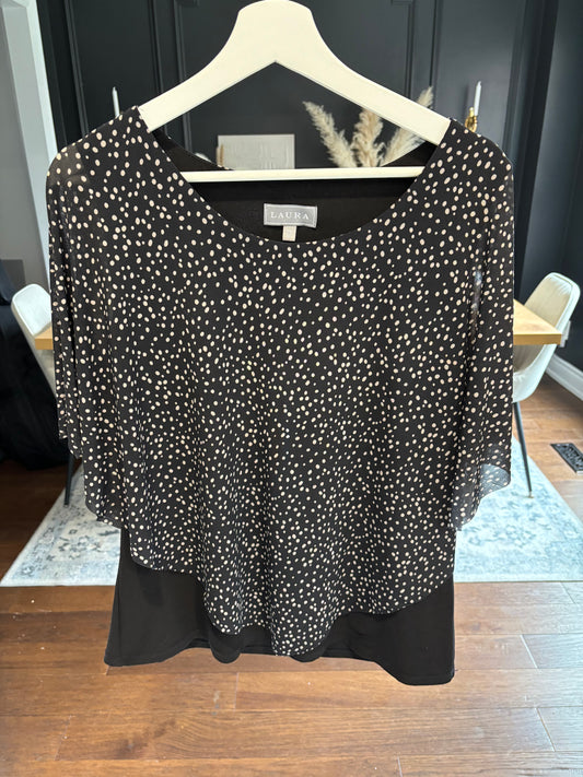 Spotted Cape Top Size XL