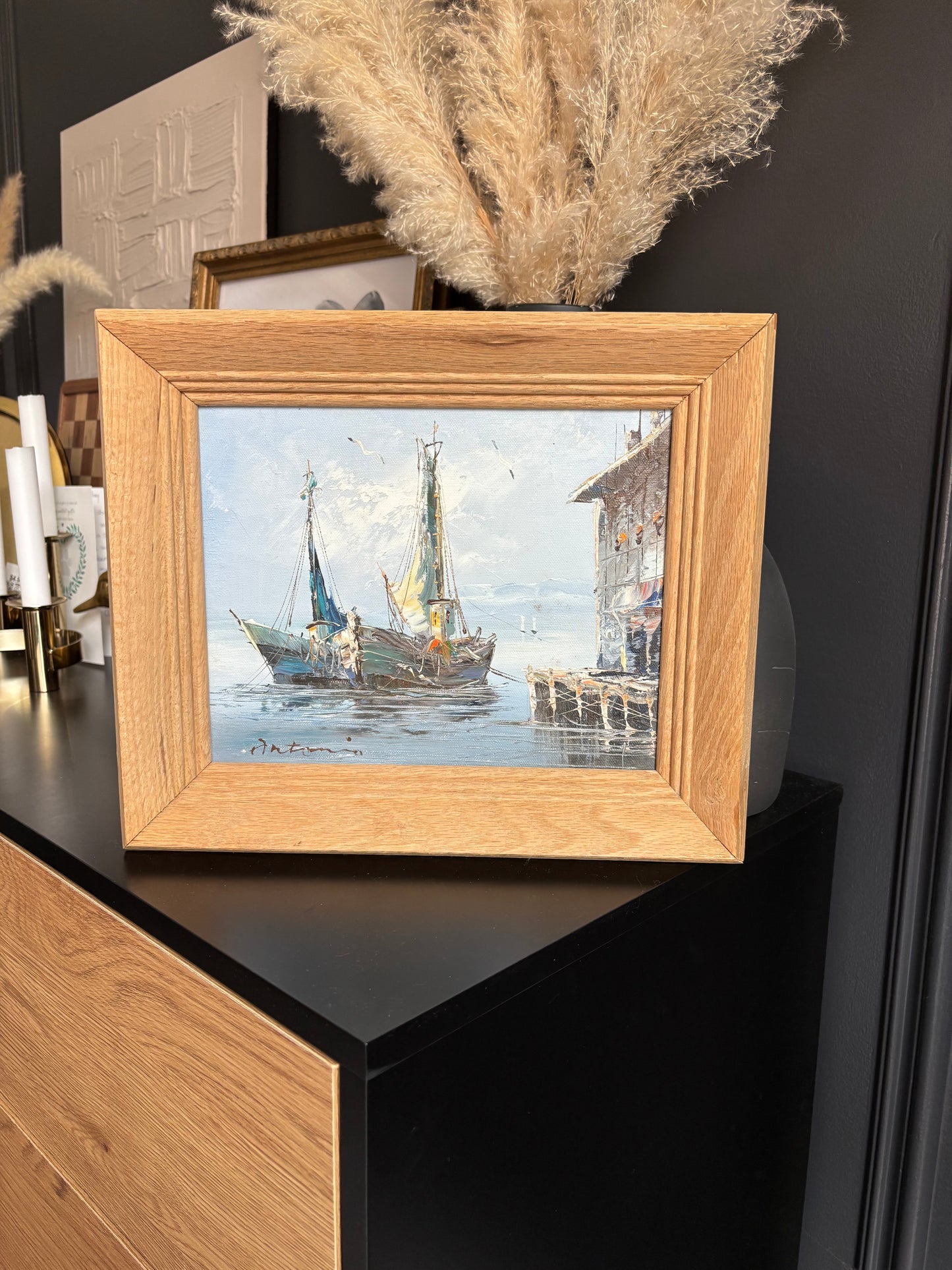Boats On Canvas