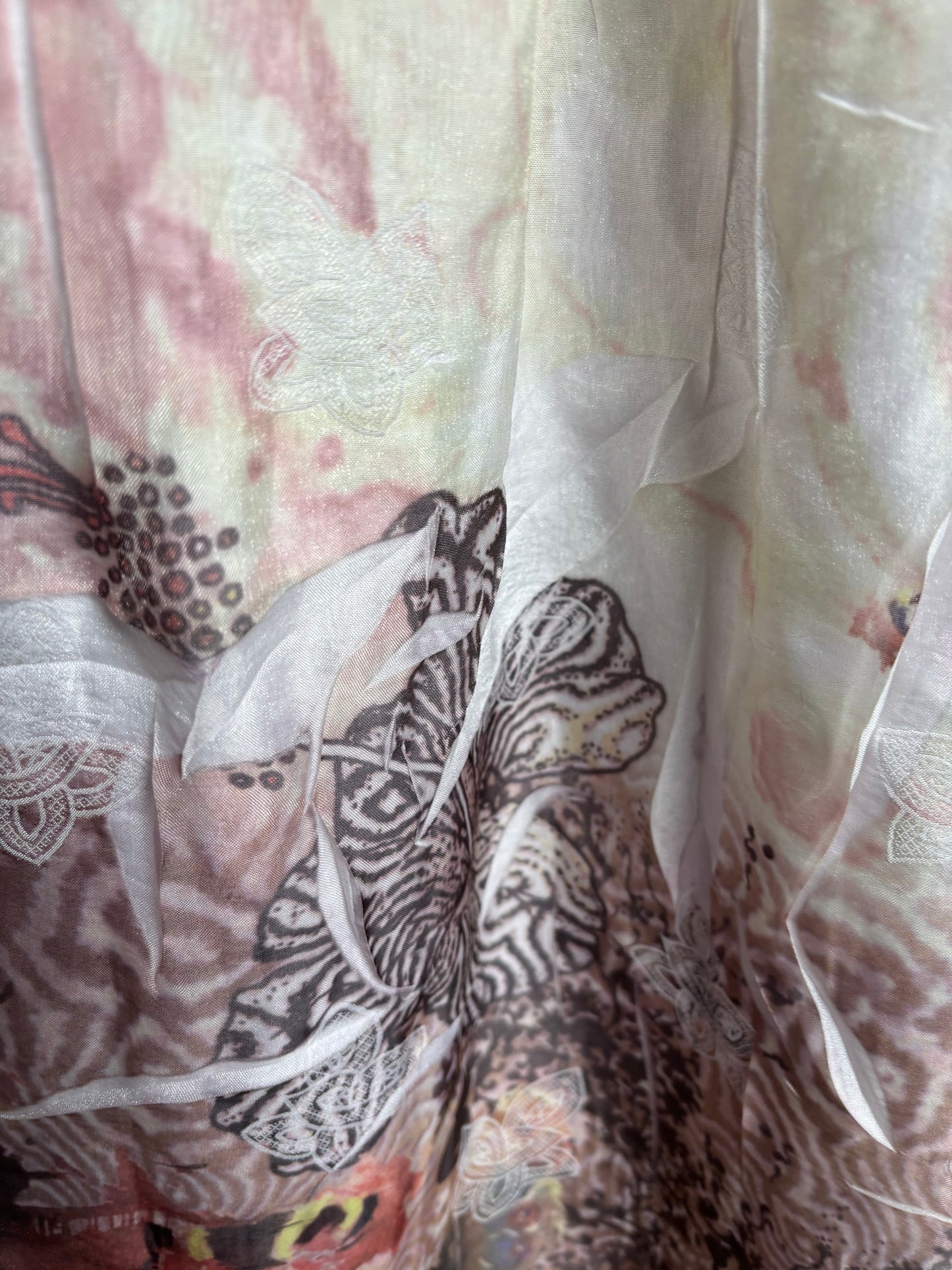 Long Print Dress Size OS