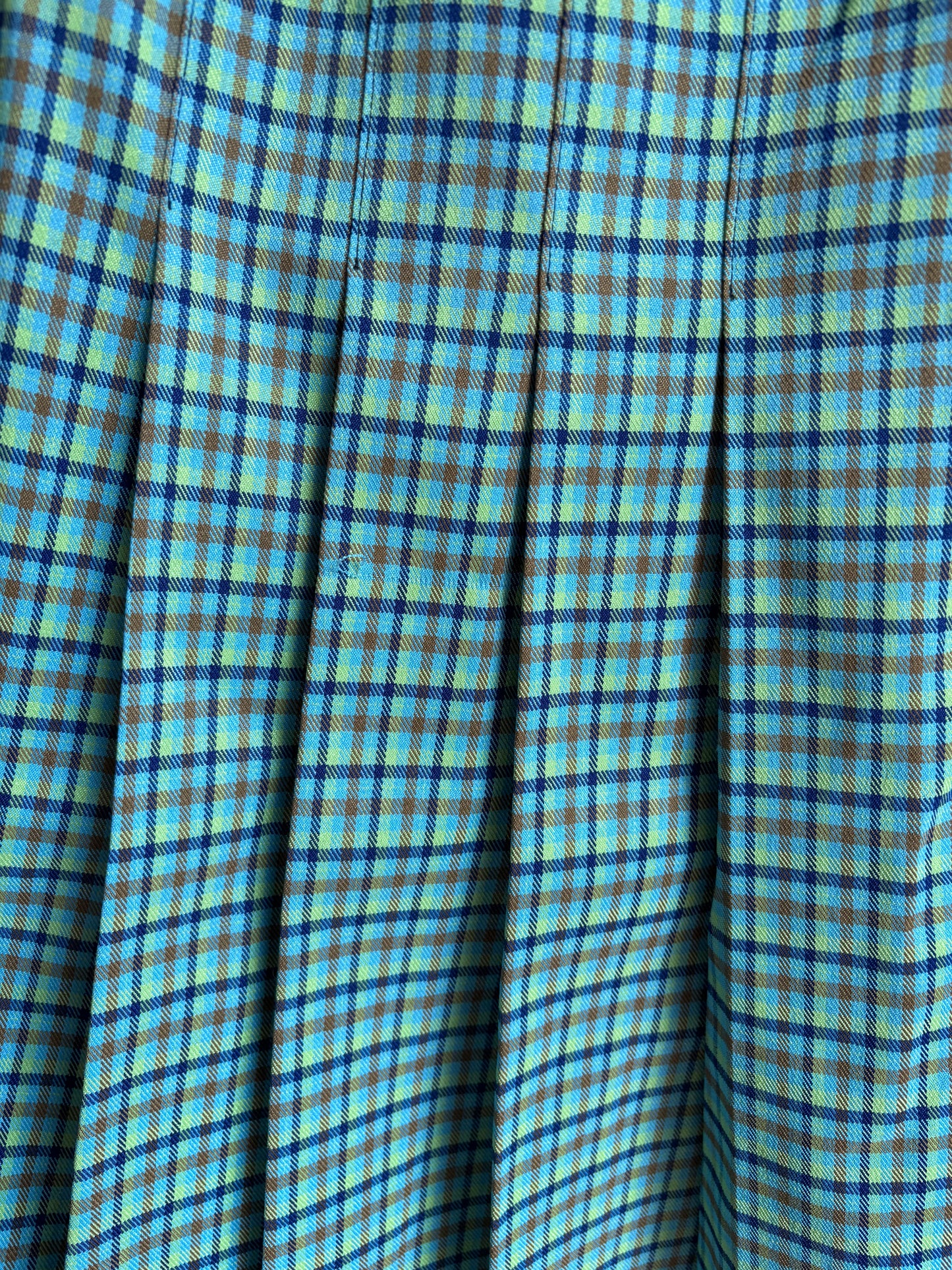 Plaid Drawstring Skirt Size XS/S