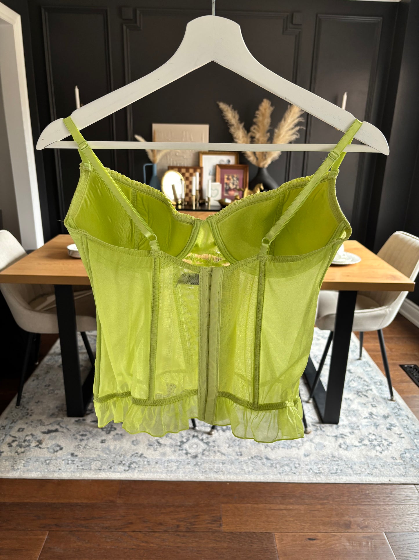 Lime Green Corset Size XL