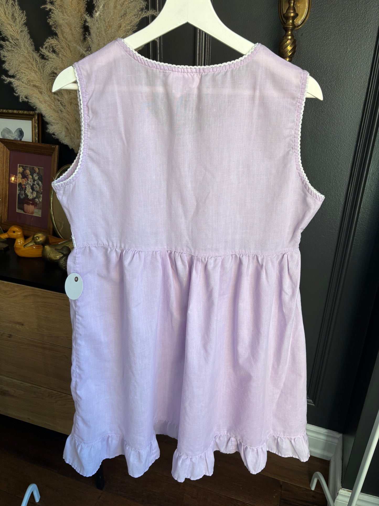 Vintage Purple Babydoll Nightgown Size S