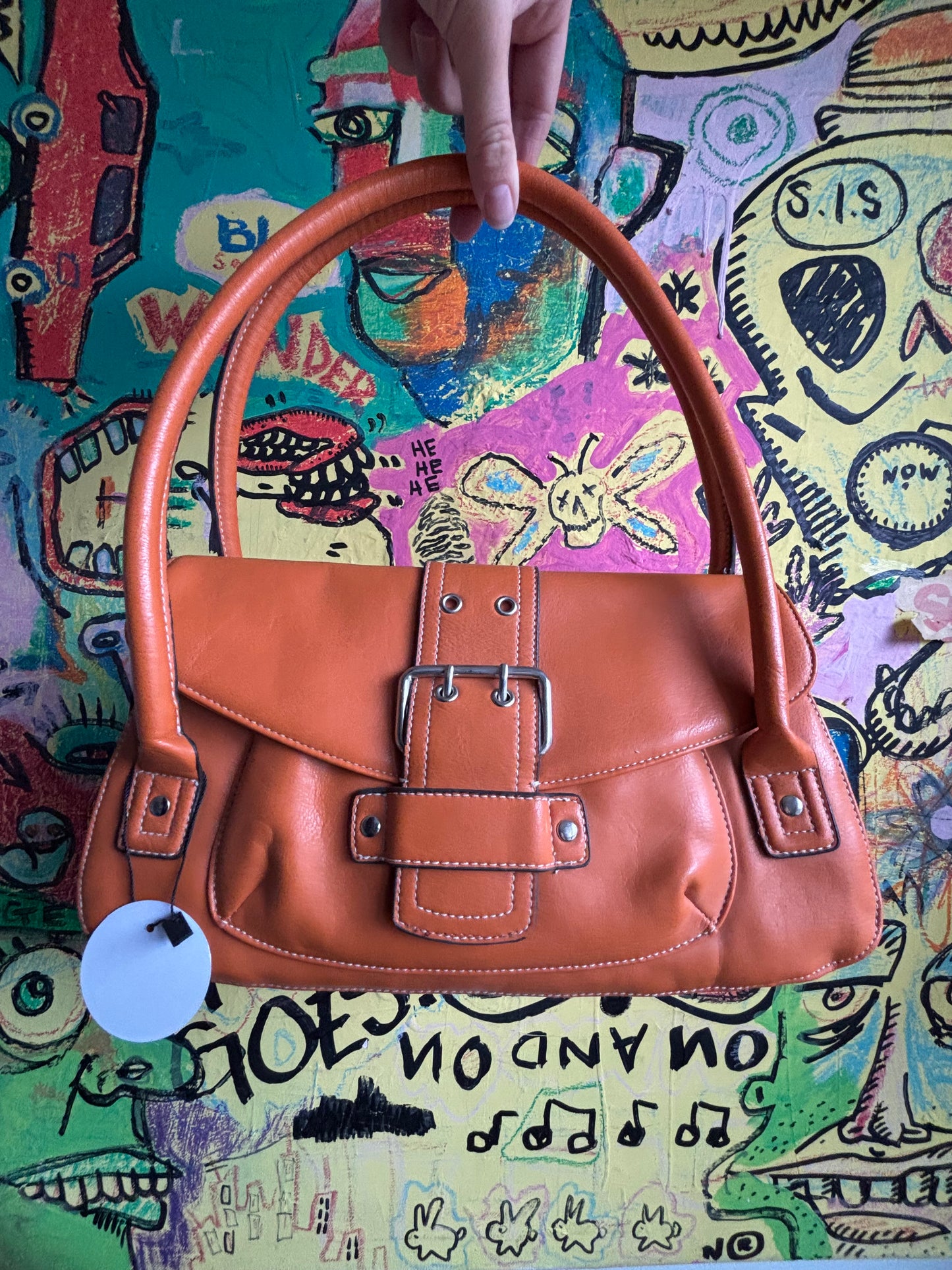 Orange 00s Shoulder Bag