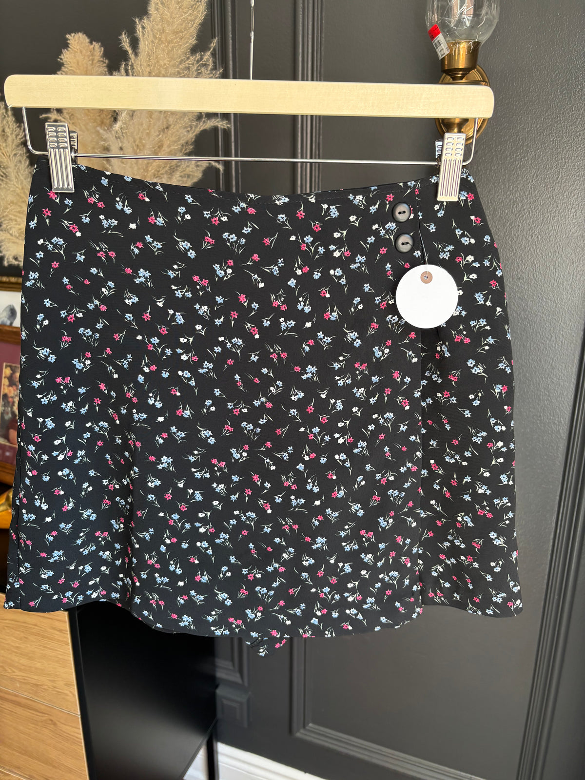 Floral Print Skort Size S