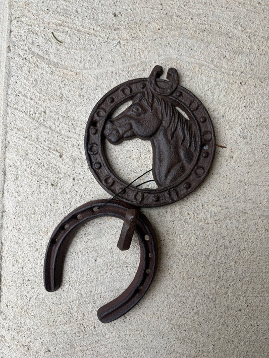 Iron Horse Hook & Horseshoe