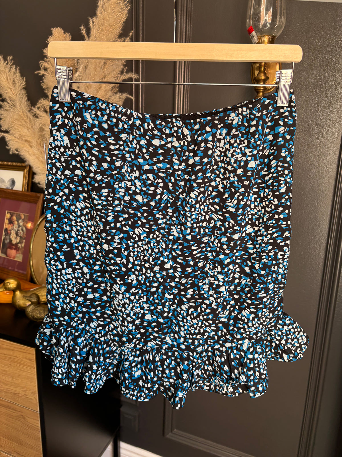 Rouched Flirty Skirt Size M