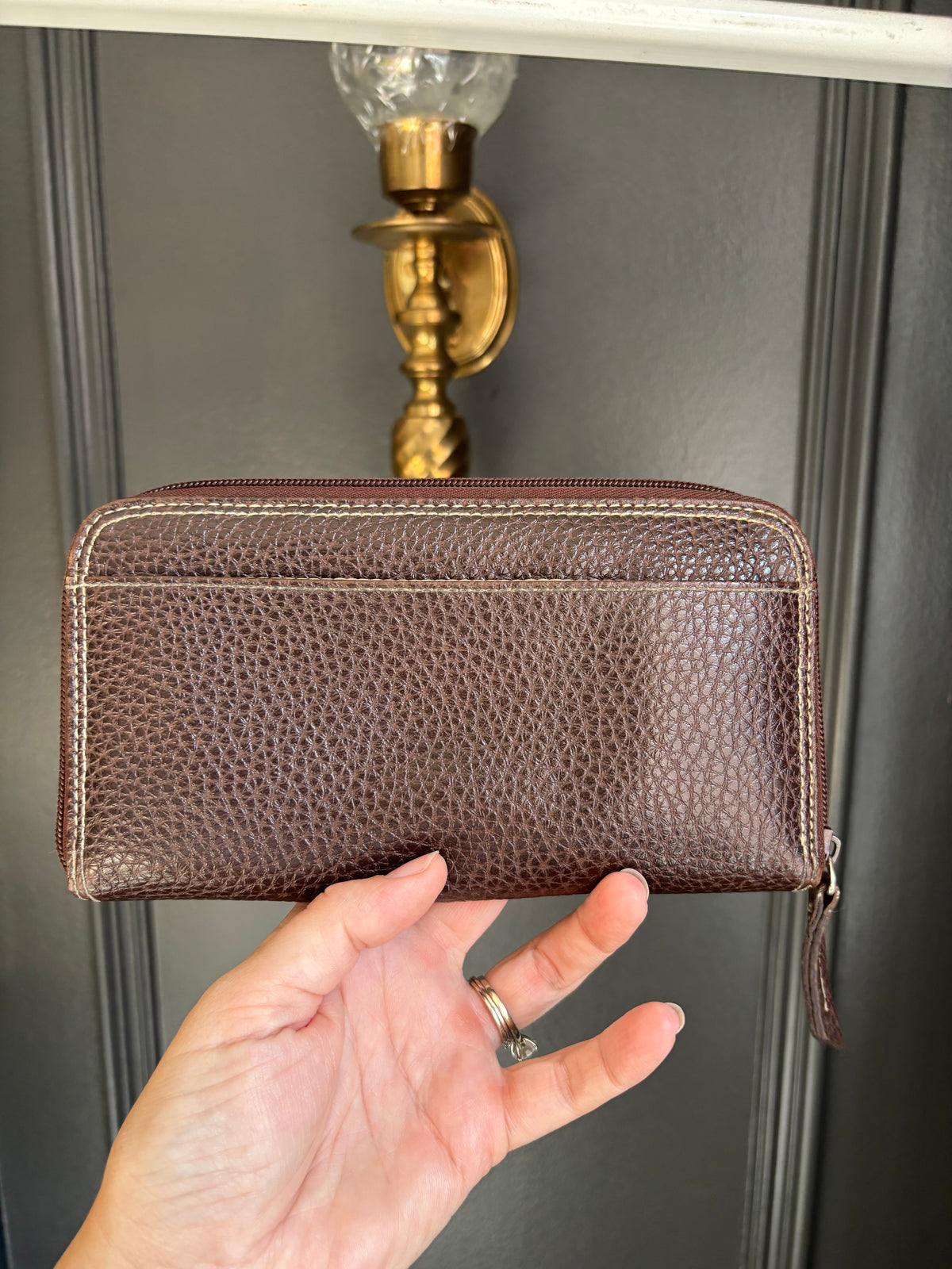 Vintage Tuck Lock Wallet
