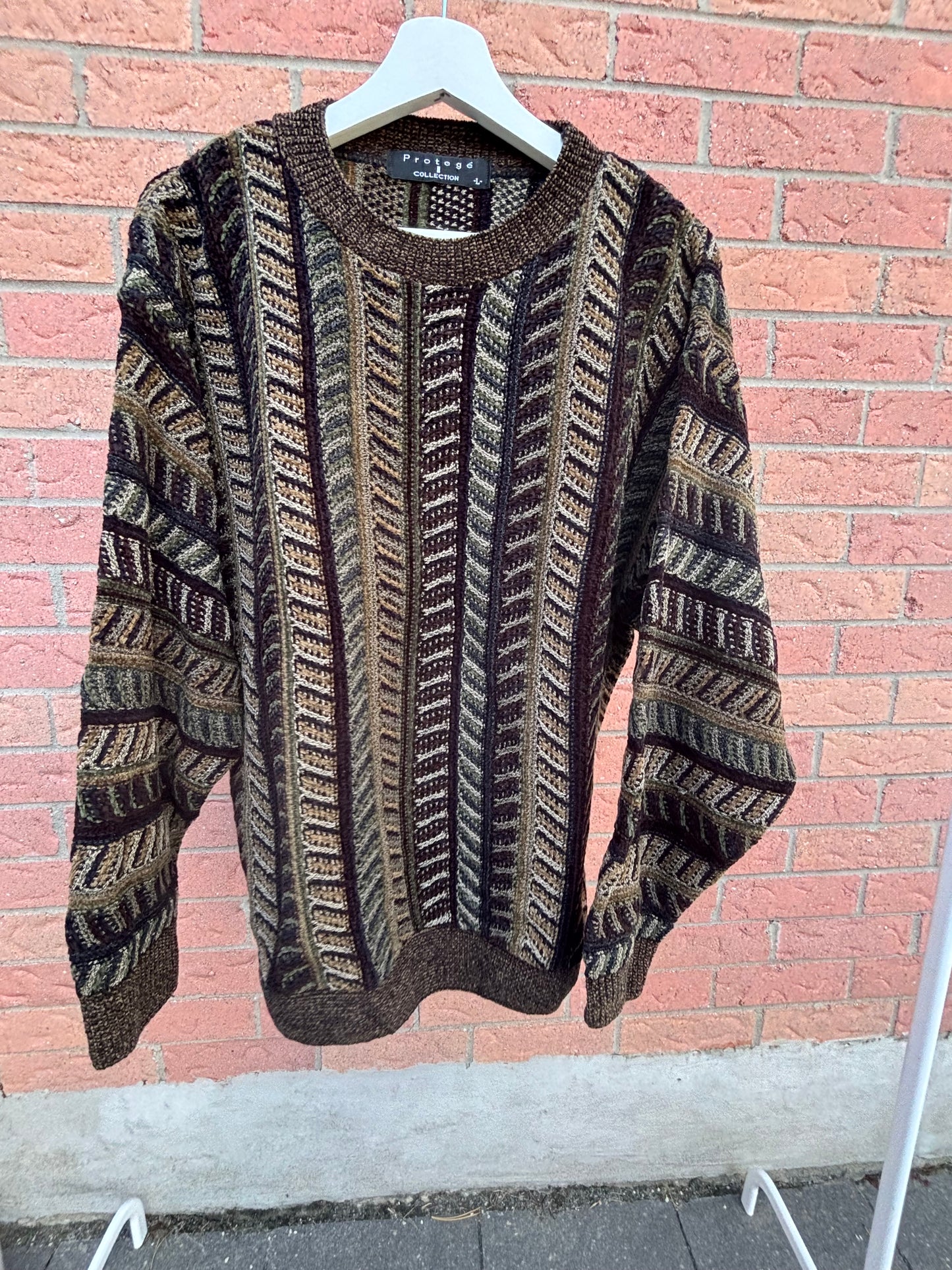 Vintage Protege Knit Sweater Size Large