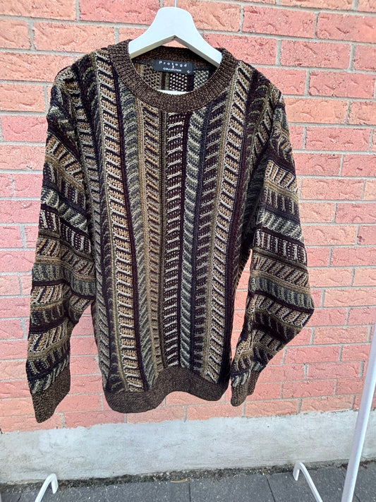 Vintage Protege Knit Sweater Size Large